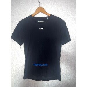 2018 Off-White Temperature T-shirt - Pharmaceuticals Size Large Italy Virgil